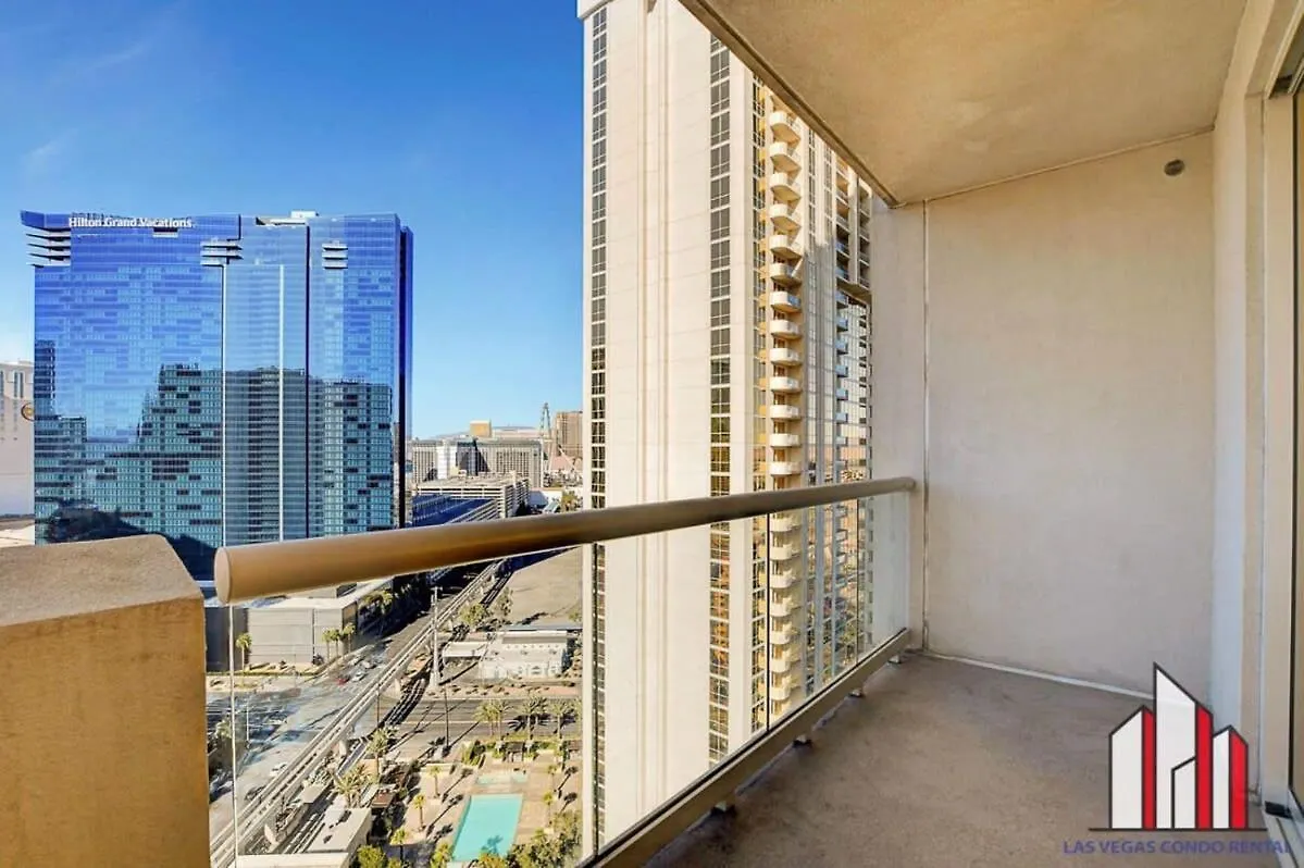 Mgm Signature-21-701 1Br2Ba F1 Strip View Balcony 拉斯维加斯 美国