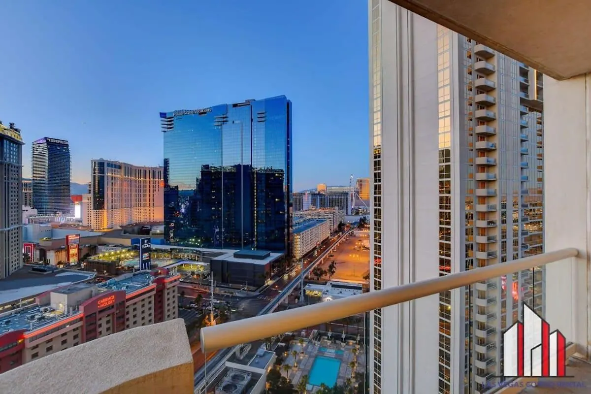 度假居 Mgm Signature-21-701 1Br2Ba F1 Strip View Balcony 拉斯维加斯 美国