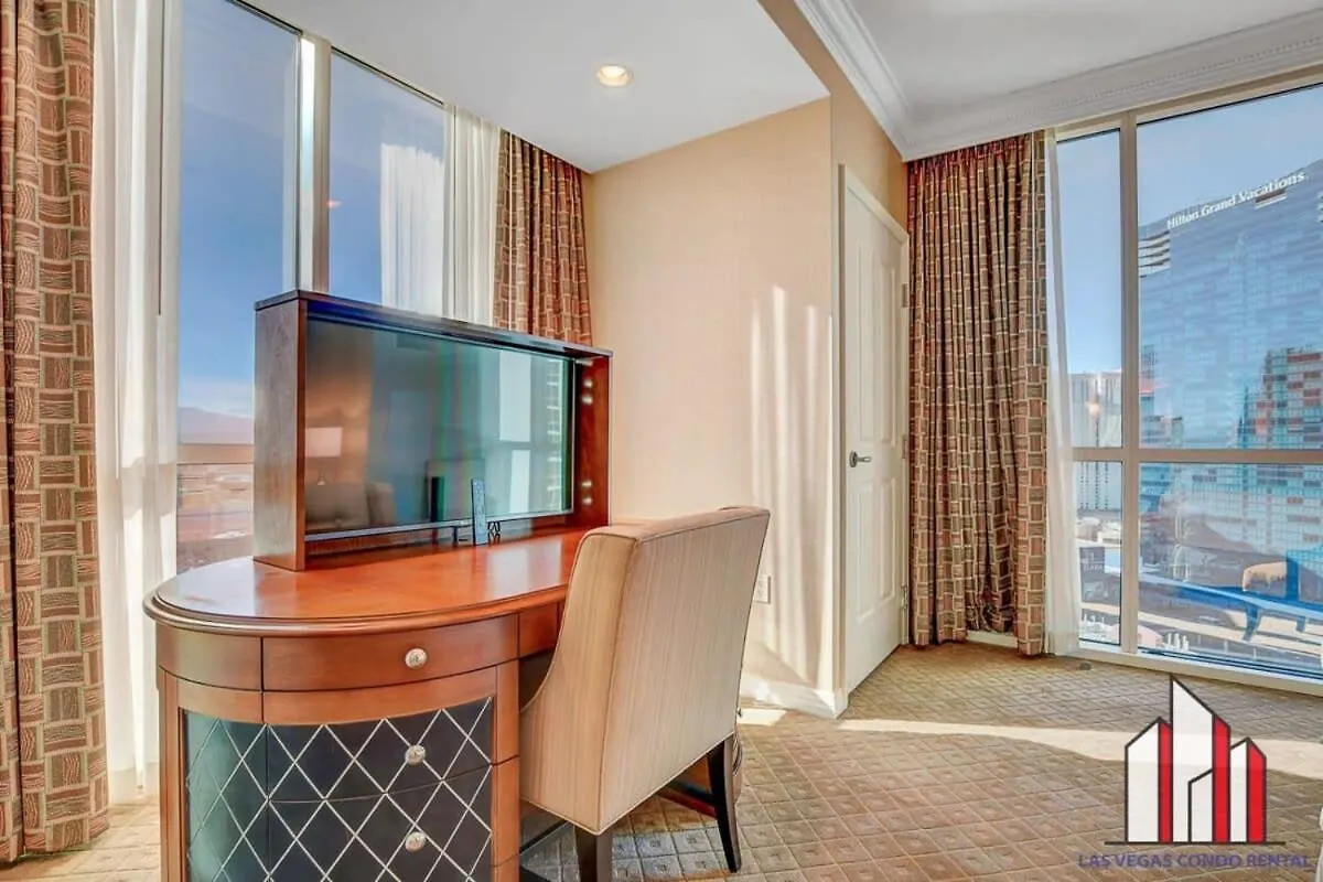 度假居 Mgm Signature-21-701 1Br2Ba F1 Strip View Balcony 拉斯维加斯