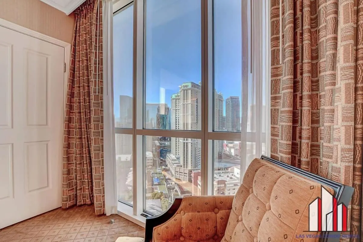 Mgm Signature-21-701 1Br2Ba F1 Strip View Balcony 拉斯维加斯 度假居
